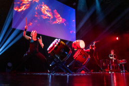 Spectacle de taiko au Trianon